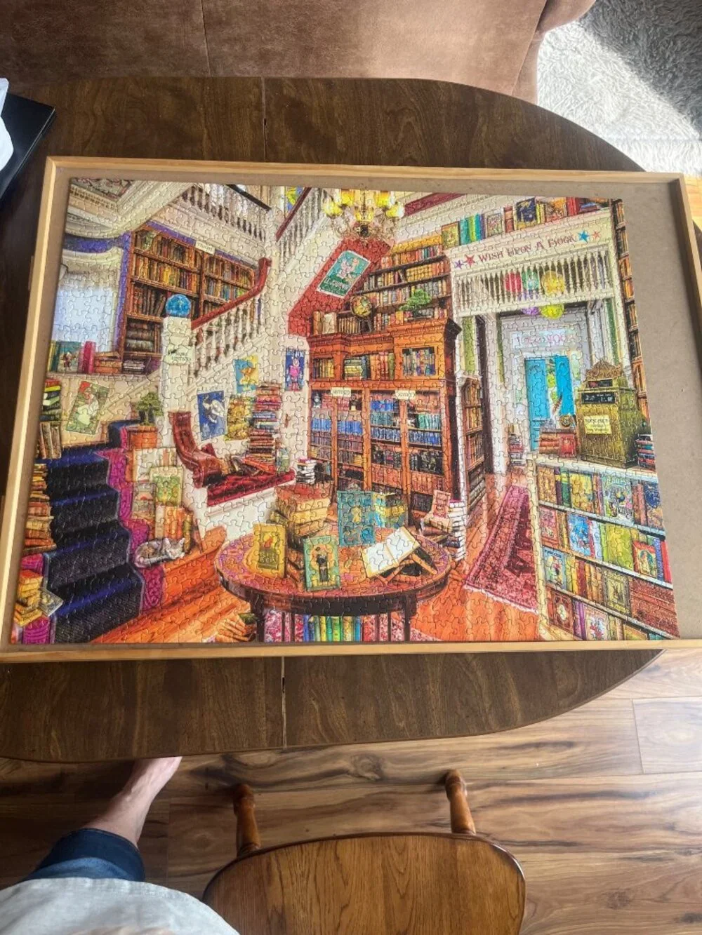 Readers Paradise 1000-Piece Jigsaw Puzzle By White Mountain Puzzles